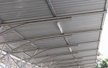 installing The Chequer metal roofing